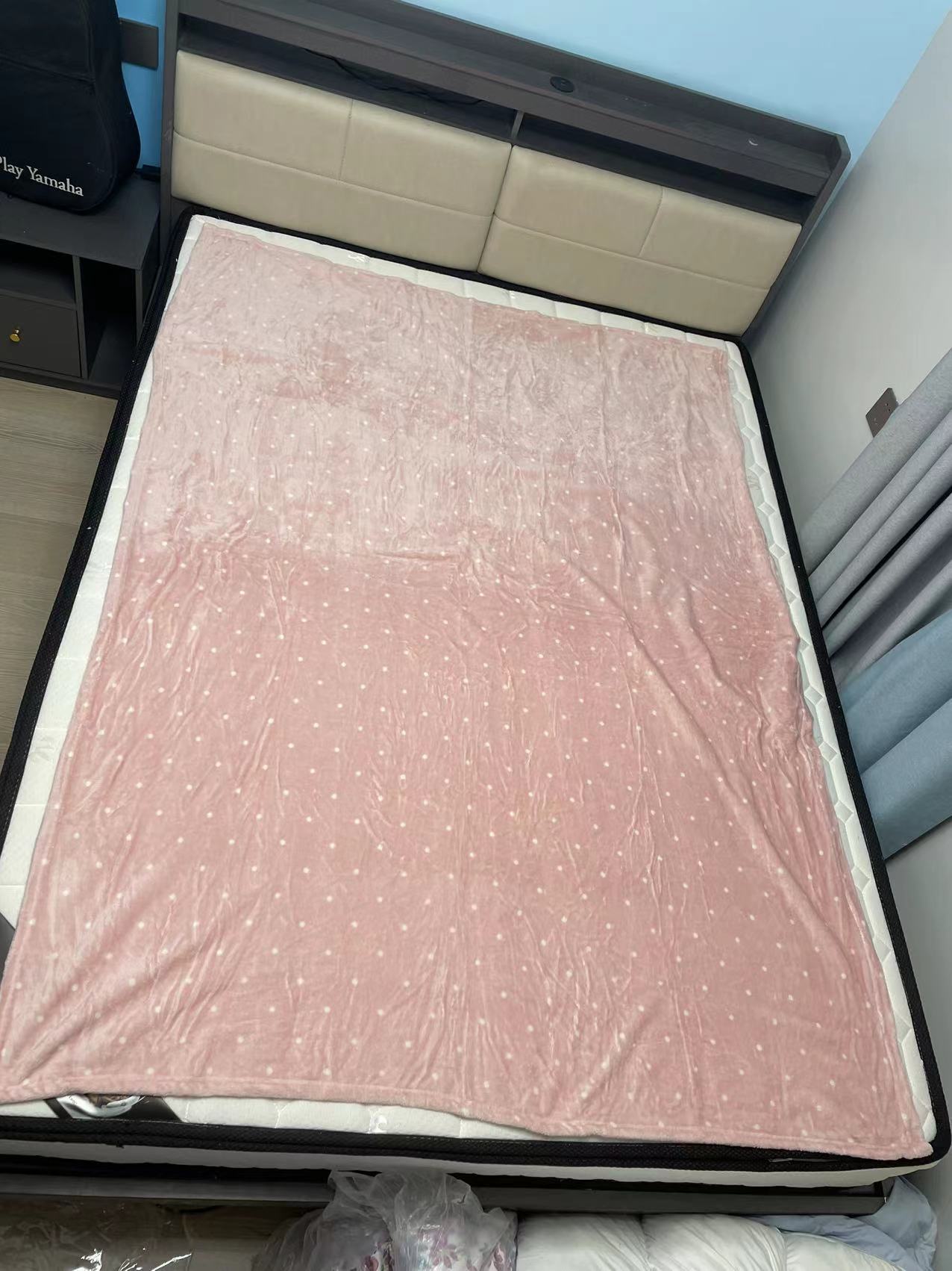 珊瑚绒毛毯子午睡办公室盖毯床上用加厚冬床单人牛奶法兰绒小毛毯