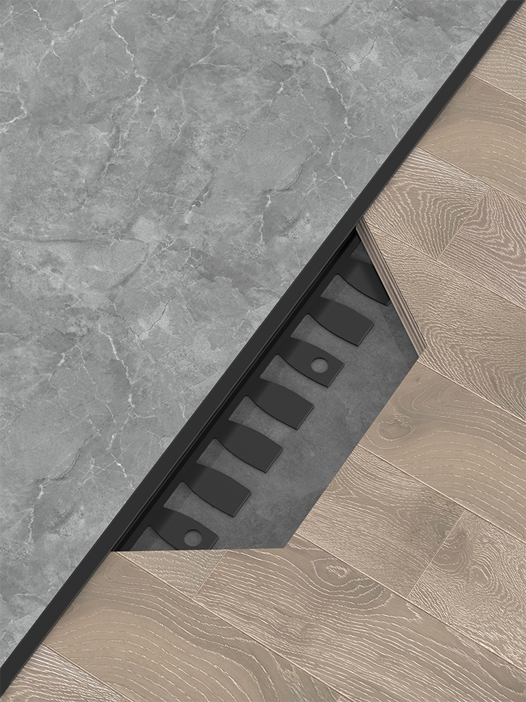 铝合金木地板收边条瓷砖收口条过门石压条接缝包边条极窄边封边条