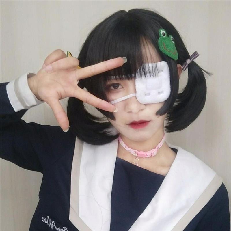 包邮正版医用单眼罩遮光眼睛受伤手术后保护罩中二病cosplay
