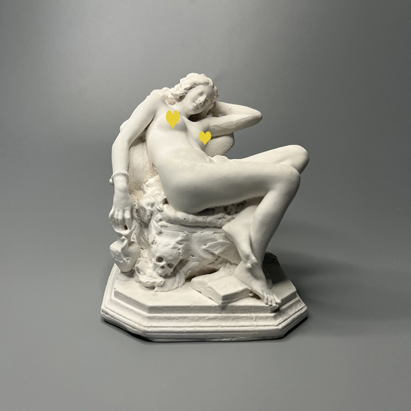 意大利博物馆雕塑狂欢艺M术石膏像复古罗马人物摆件香薰扩香石礼
