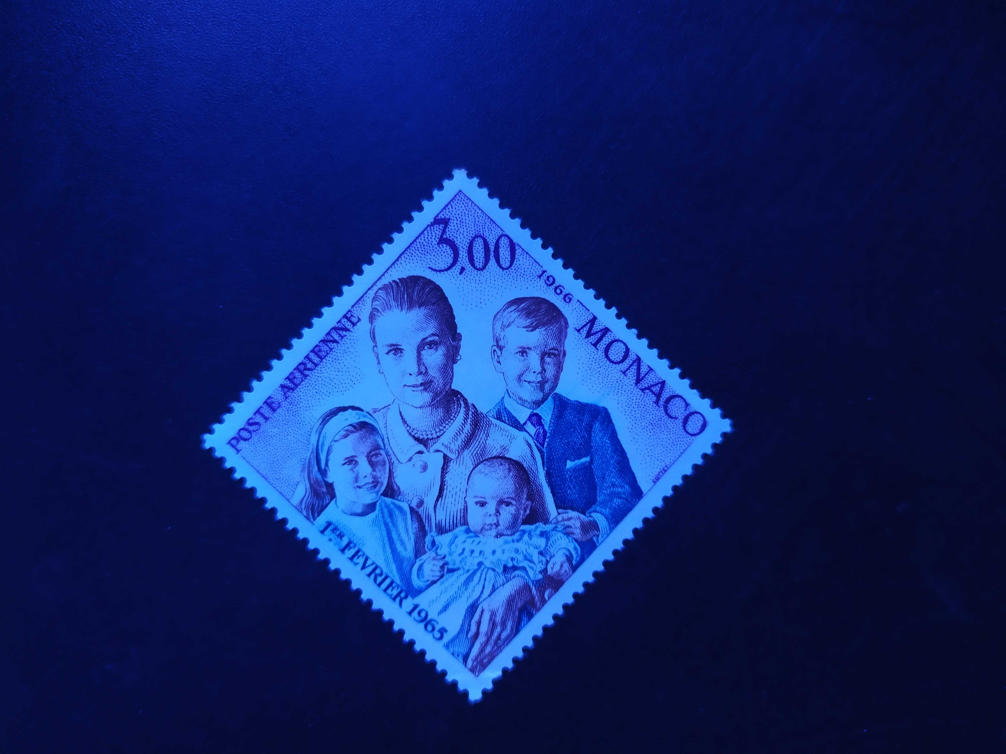 摩纳哥1966年斯蒂芬妮公主周岁格蕾丝和孩子邮票1全新