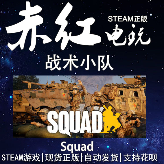 STEAM PC 正版 Squad 战术小队 第一人称射击 多人 军事