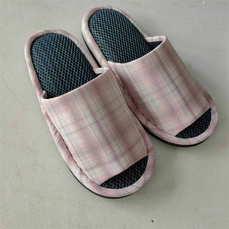 新款 外贸出口日本日式室内居家拖鞋静音不伤地板女士透气拖鞋
