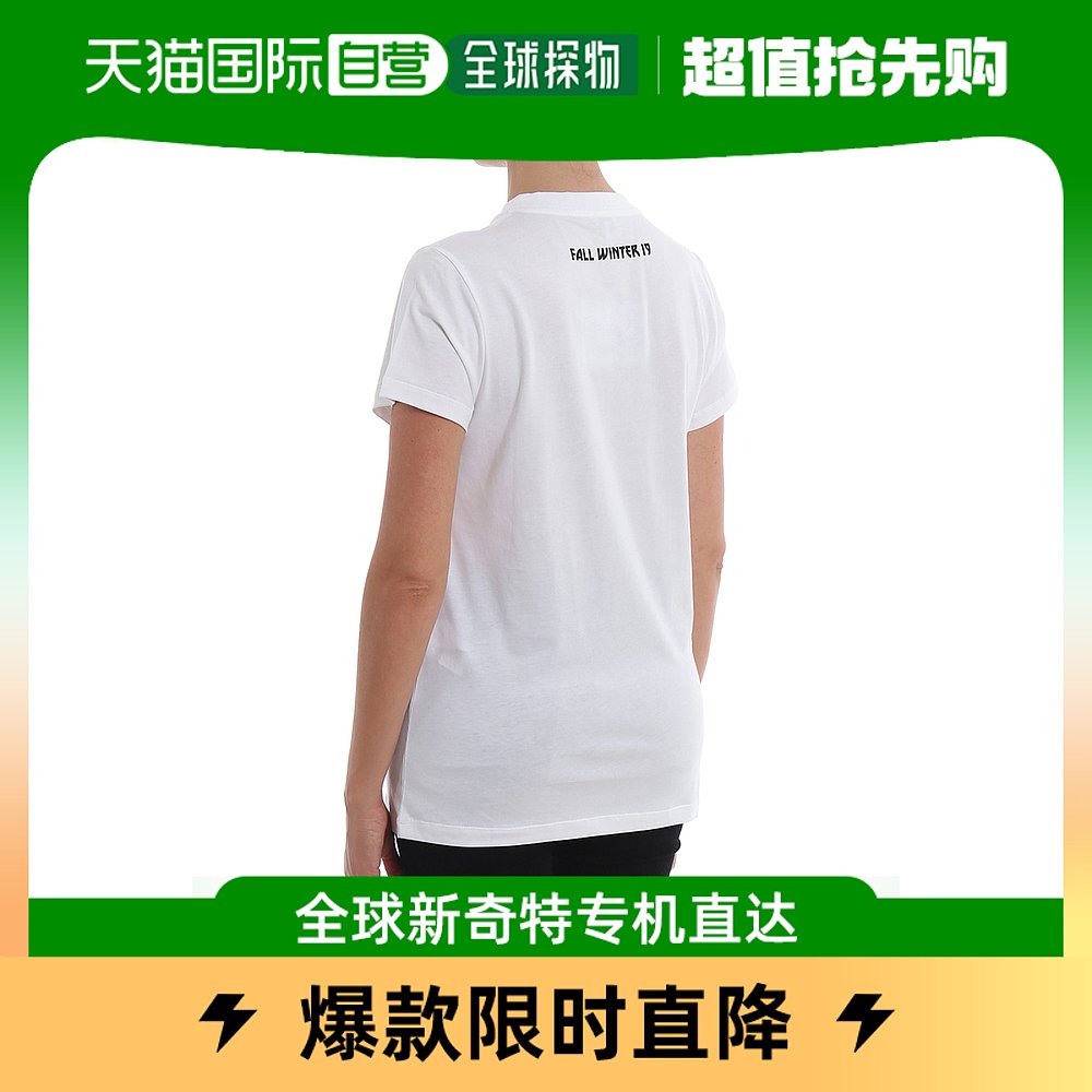 香港直邮LOEWE 女士白色T恤 S6299932PC-2100