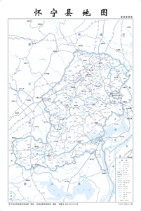 怀宁县1地图定制行政区划水系交通地形卫星流域小区村界打印旅游
