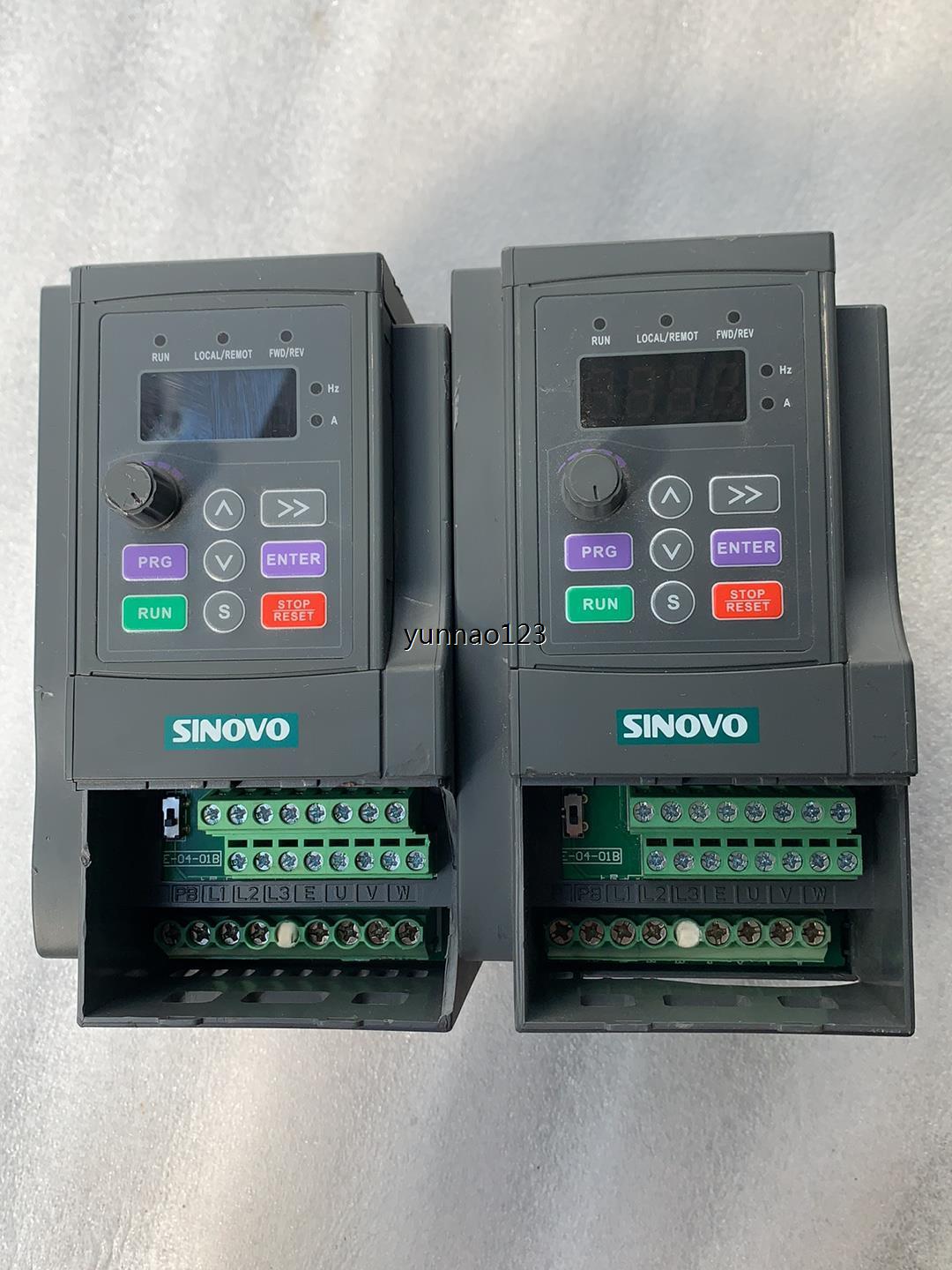 SINOVO 西林变频器SD80-2S-0.4G 实物拍摄功