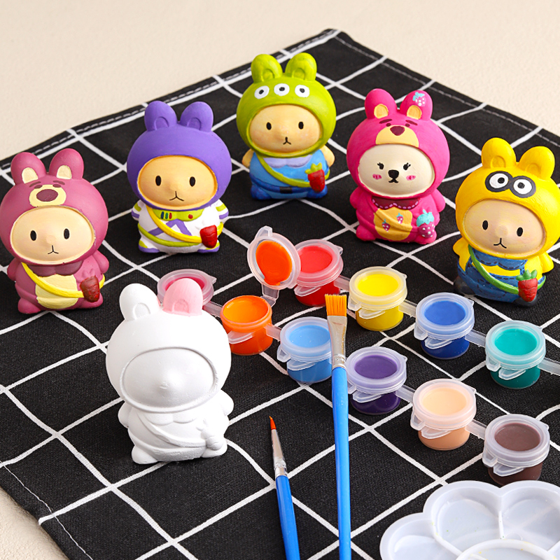 新年手工diy儿童制作材料包幼儿园作品女孩6岁女童玩具春节龙年做