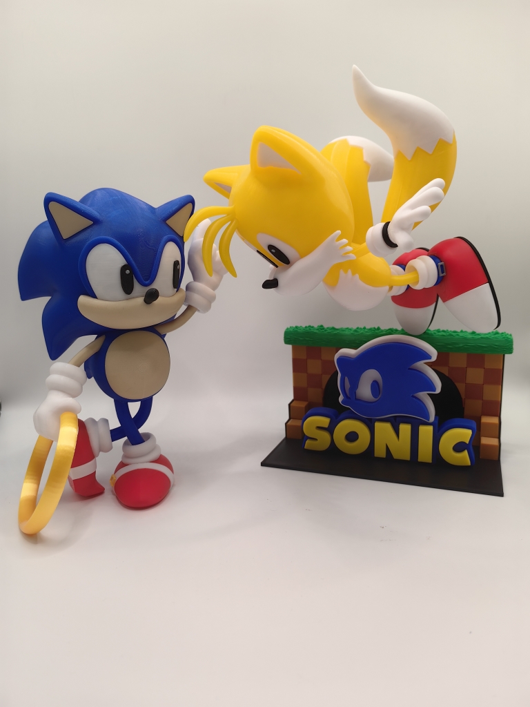 Sonic 索尼克 超音鼠 音速小子 索尼PS经典游戏 手办 摆件 模型