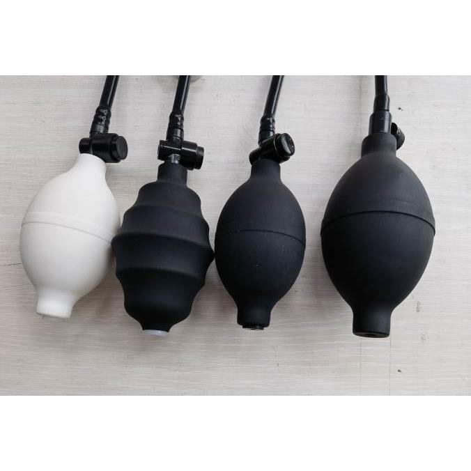 青岛丰歌新款漏斗胸吸盘黑白色负压抽气球管子连接件密封夹厂直销