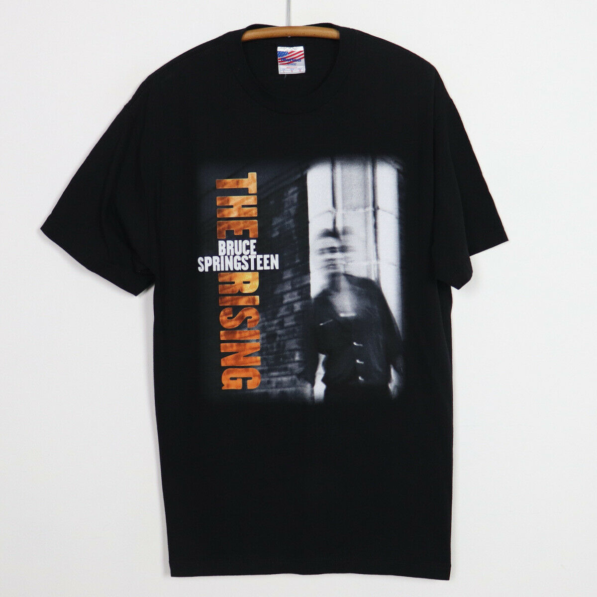 Bruce Springsteen美国摇滚歌手的专辑复古髙街休闲90年代短袖T恤