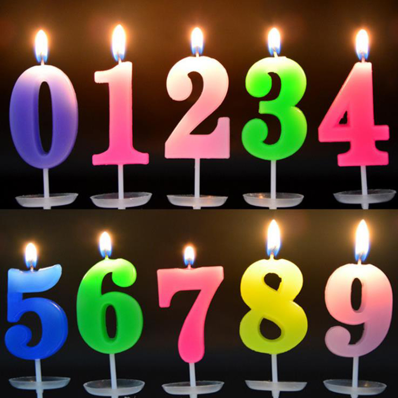 数字蜡烛ins生日宝宝单个创意18岁一1周岁网红520男生日蛋糕儿童