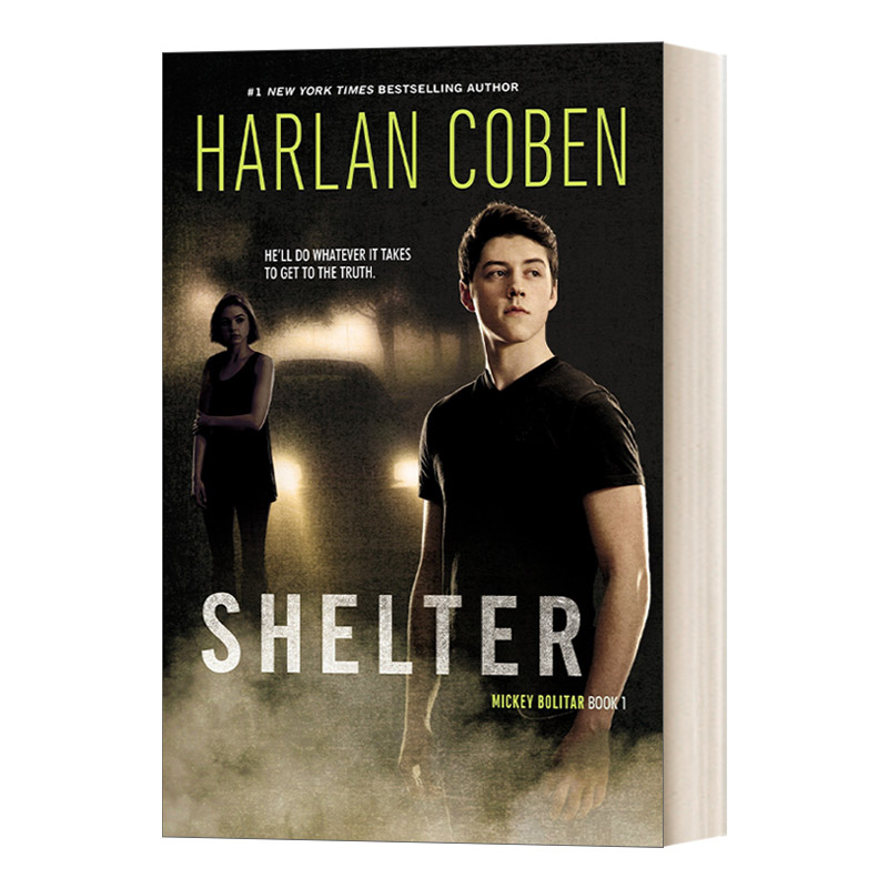 英文原版 Shelter Book One a Mickey Bolitar Novel 欲盖弥彰 米奇 波利塔系列1 Harlan Coben哈兰 科本 英文版 进口英语原版书籍