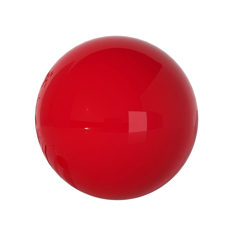 速发大红色圆球不锈钢空心球商场门店吊顶装饰球金属彩色球圣诞球