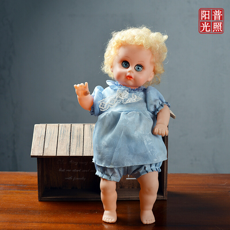 70 80 90年代人气怀旧收藏绝版塑胶外国娃娃儿童老玩具