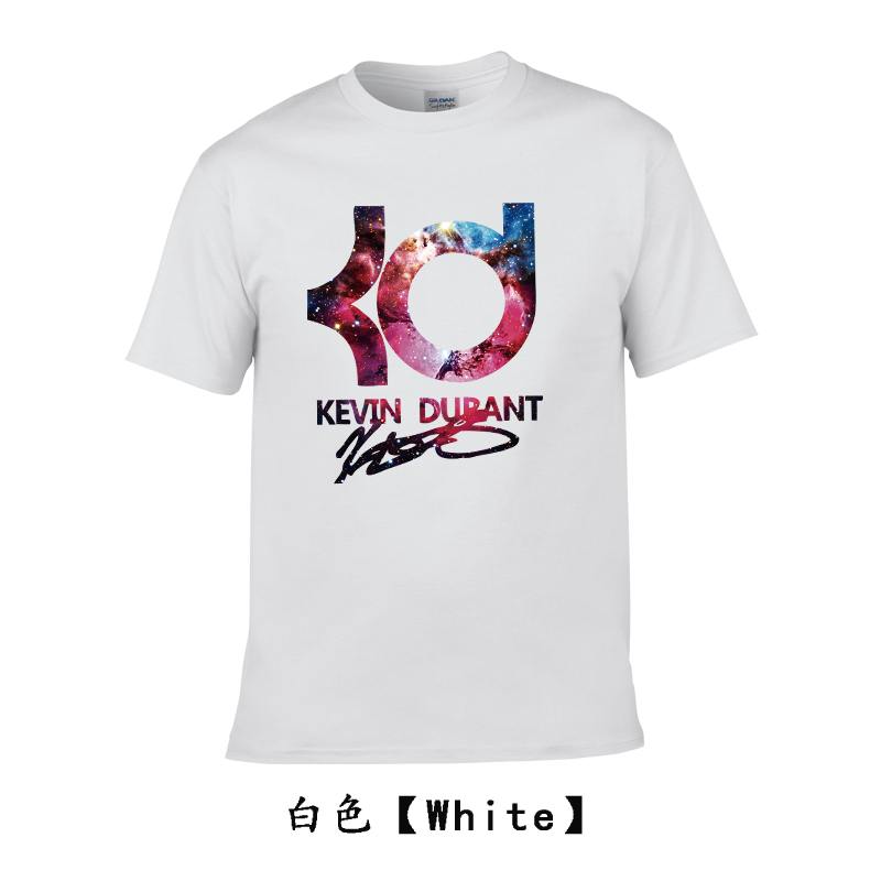 篮球短袖t恤KD杜兰特星空logo奥尼尔夏季体恤库里哈登圆领半袖T恤