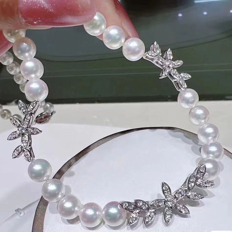 DIY手工制作珍珠项链不含珍珠单个毛衣链银饰 s925纯银项链配件