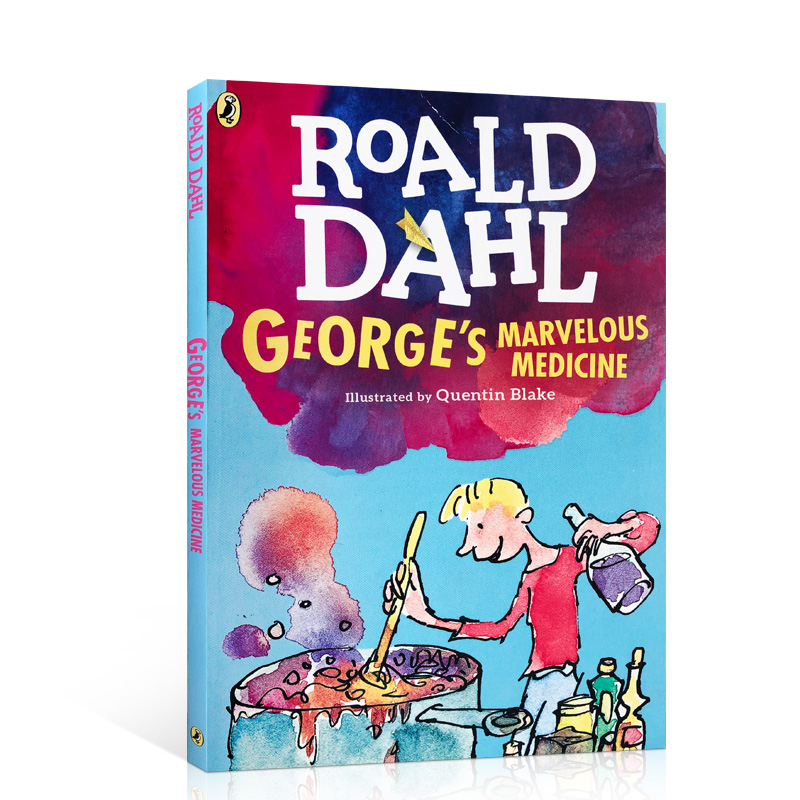 【送音频】乔治的神奇魔药George's Marvellous Medicine罗尔德达尔系列Roald Dahl英文原版小说儿童小学生初中英语课外故事书