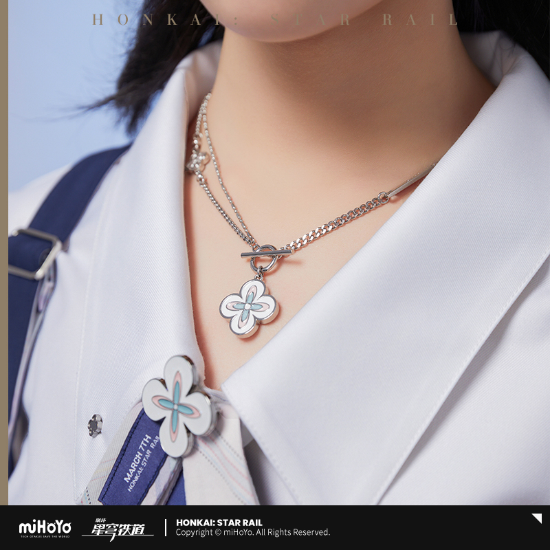 【米哈游/崩坏：星穹铁道】三月七主题系列首饰项链胸针 miHoYo
