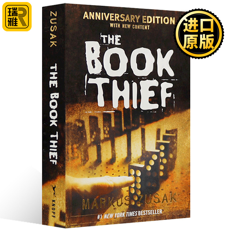 偷书贼 英文原版 The Book Thief 电影原著小说 Markus Zusak马库斯苏萨克 进口英语书籍 可搭麦田里的守望者追风筝的人悲惨世界