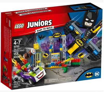 乐高LEGO 10753小拼砌师系列小丑蝙蝠洞袭击积木玩具2018款智力