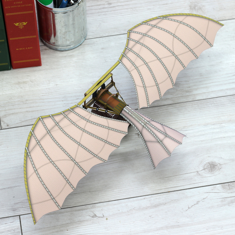 用纸折的滑翔机
