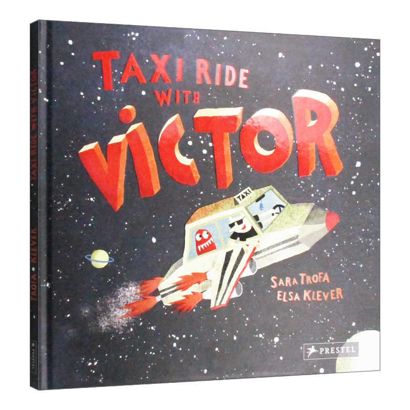 英文原版绘本 Taxi Ride with Victor 与维克多共乘出租车 精装 英文版 进口英语原版书籍