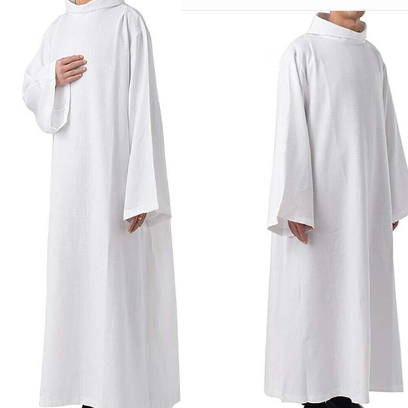 中东阿拉伯神父衣服 神职人员长袍牧师圣衣
