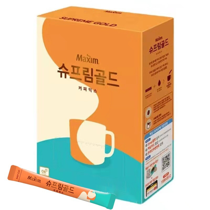 韩国馨黄金奶香拿铁170条三合一速溶咖啡