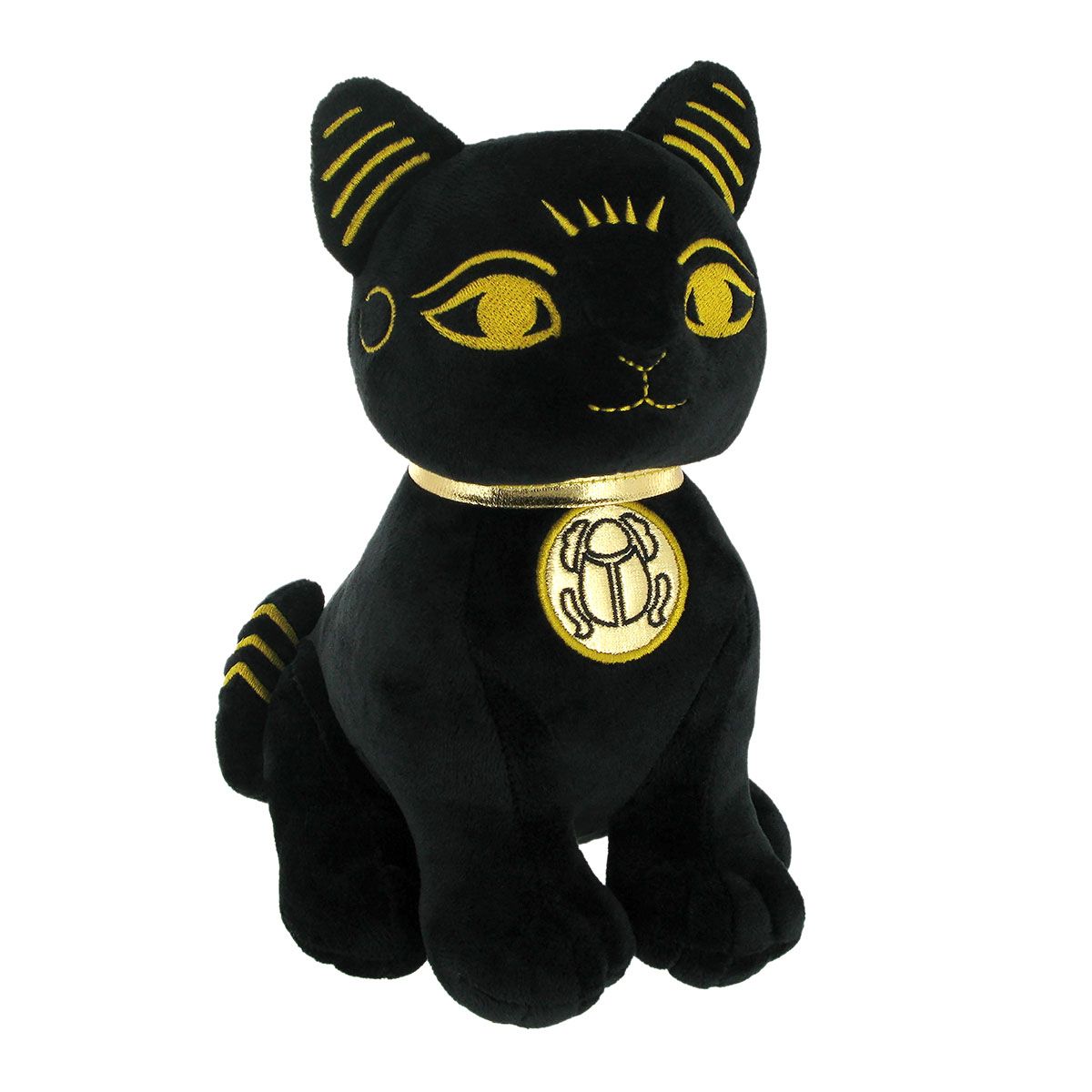 欧洲旅游大英博物馆埃及女神巴斯特Bastet毛绒玩具神庙猫玩偶预定