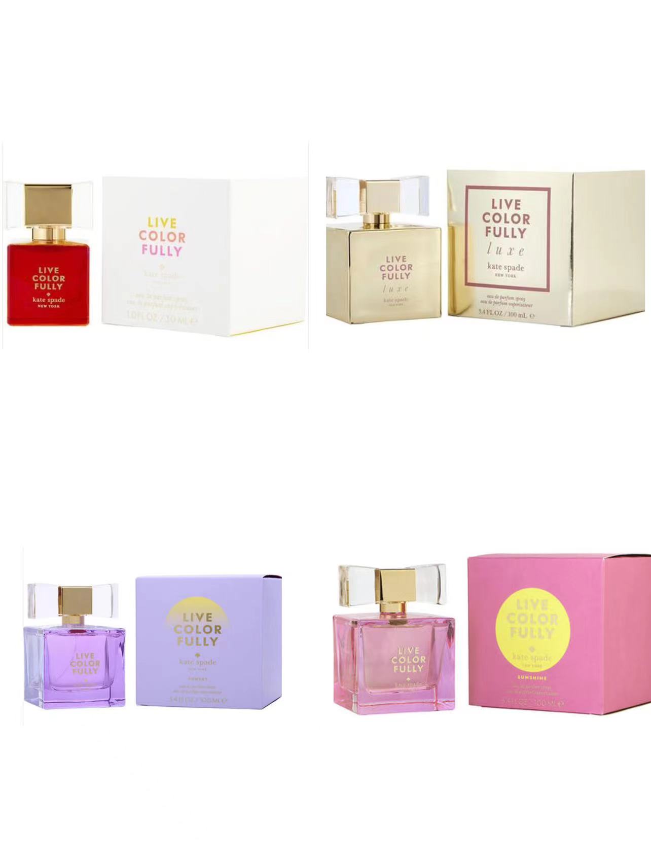 KATE SPADE 凯特丝蓓 Live Colorfully 女士香水 Luxe Sunset