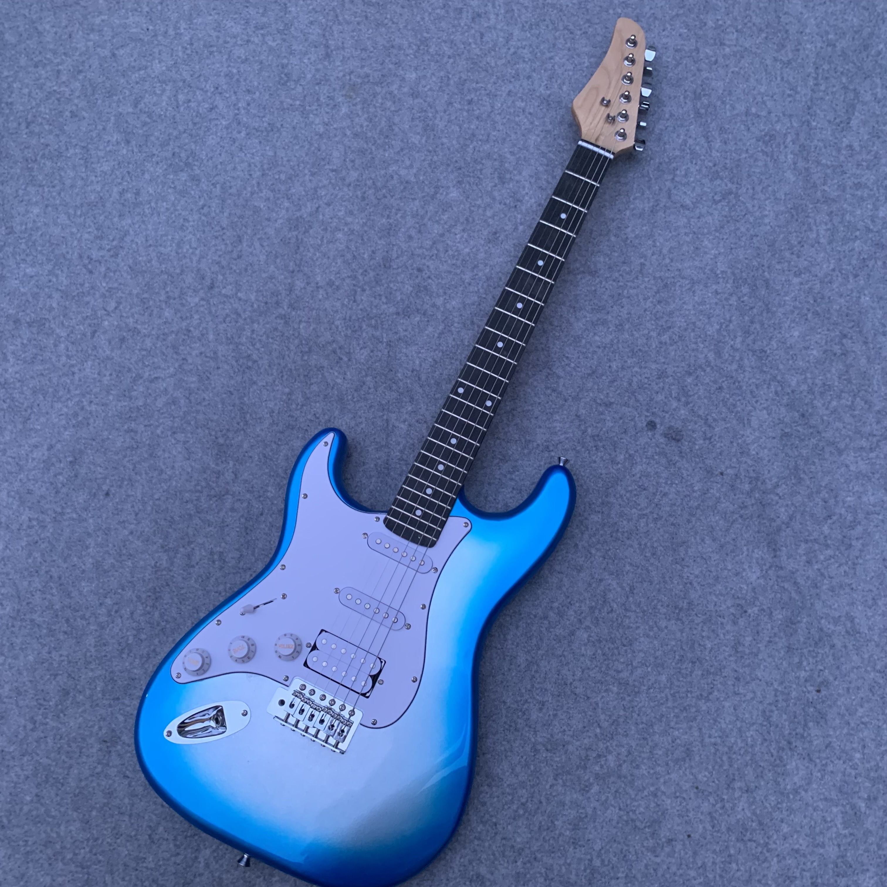 左手反手电吉他单单双电吉他套装左撇子玩家系列吉他5种颜色
