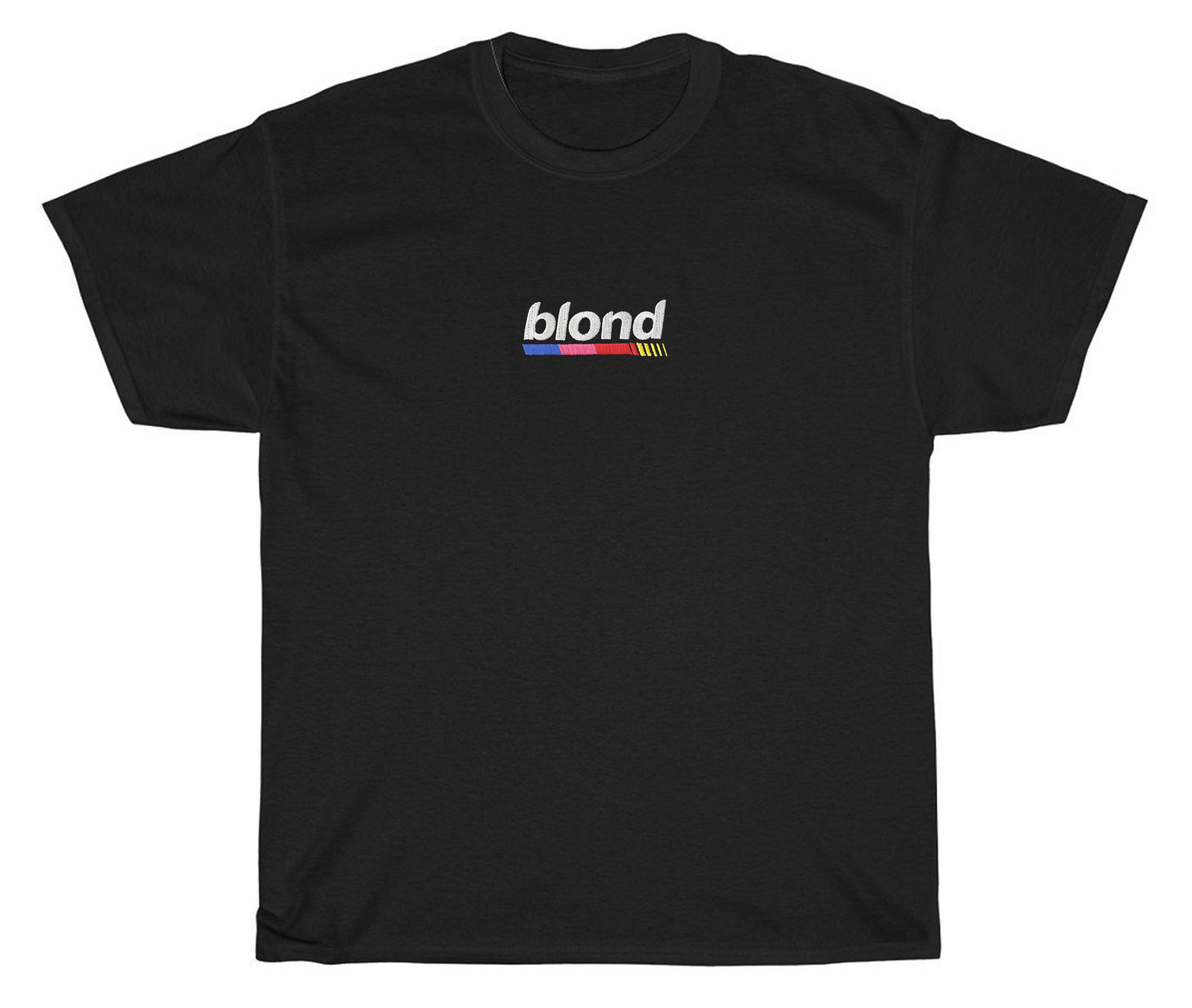 Frank Ocean blond embroidered T Shirt 刺绣LOGO T恤