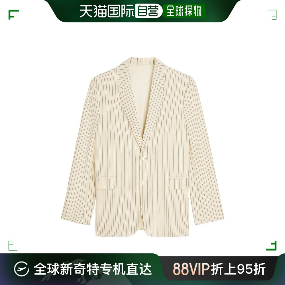 香港直邮潮奢 Celine 思琳 男士 经典条纹西装外套 2V54V098N