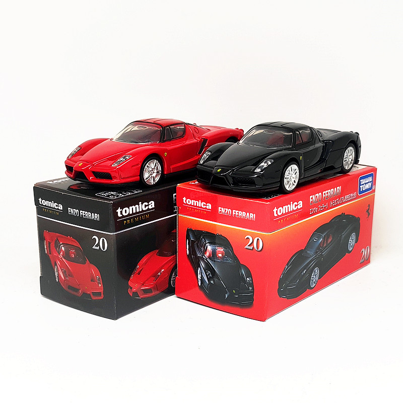 TOMY多美卡合金汽车模型黑盒TP20法拉利恩佐ENZO FERRARI跑车玩具