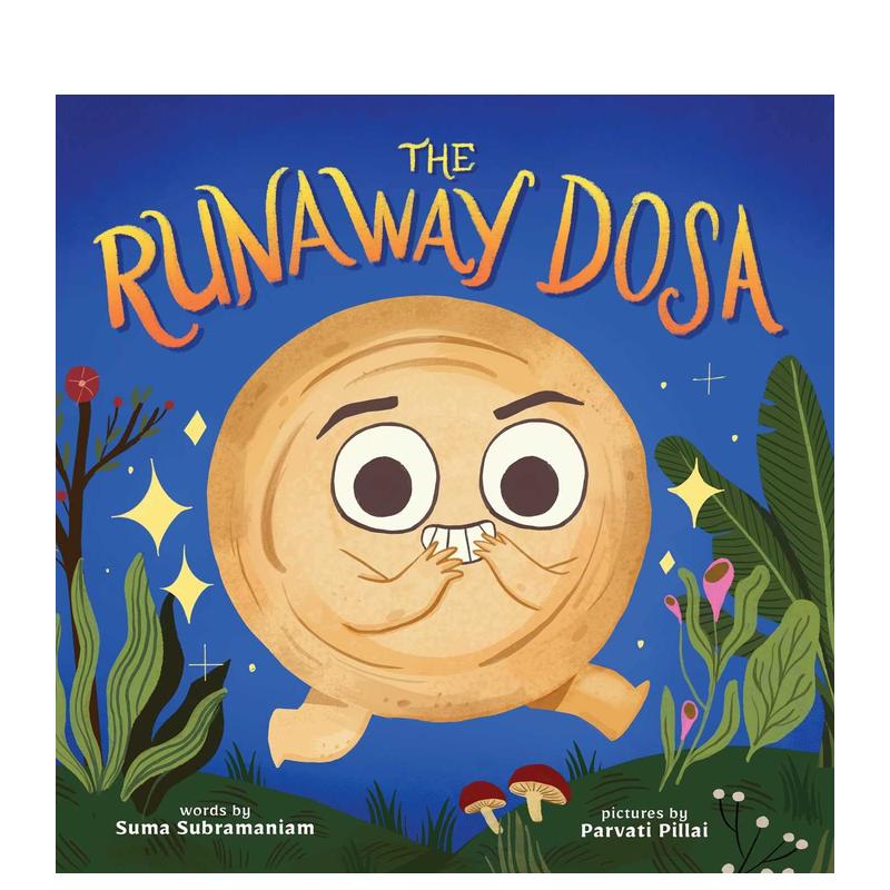 【预售】逃跑的姜饼人 The Runaway Dosa 原版英文儿童绘本