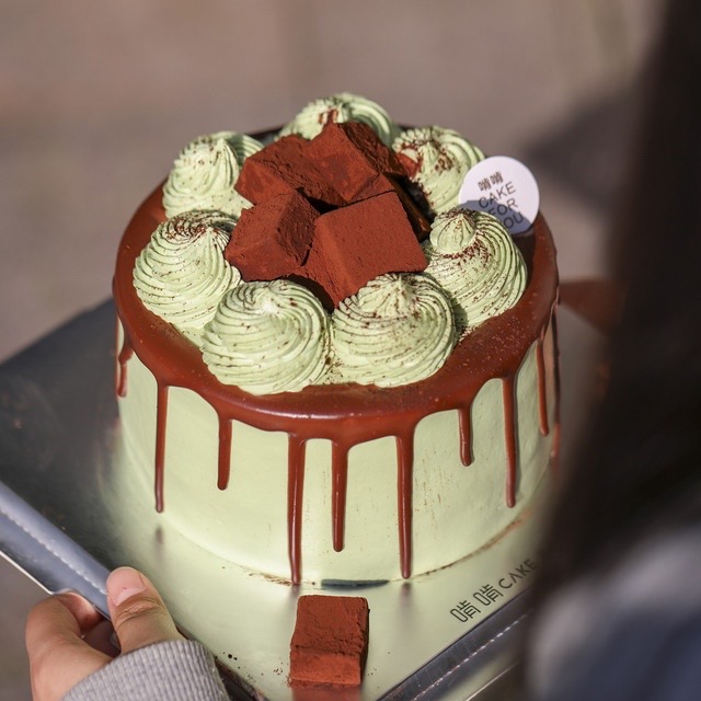 四六八寸巧克力红糖块方糖欧式创意蛋糕模型仿真假体甜品生日模具