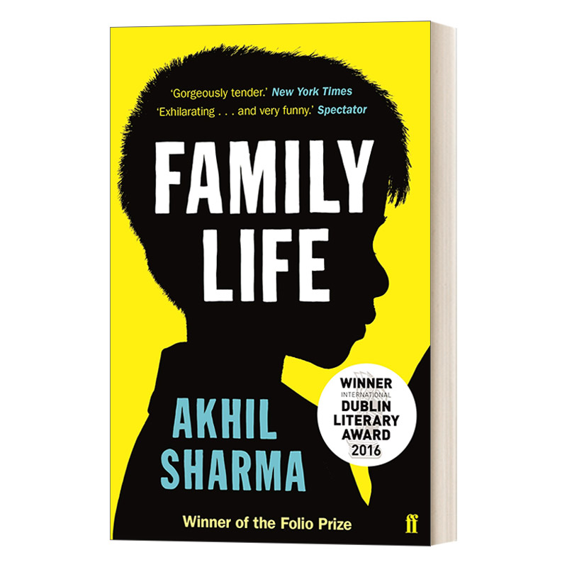 英文原版小说 Family Life 家庭生活 阿克希尔·夏尔马 都柏林文学奖 英文版 进口英语原版书籍