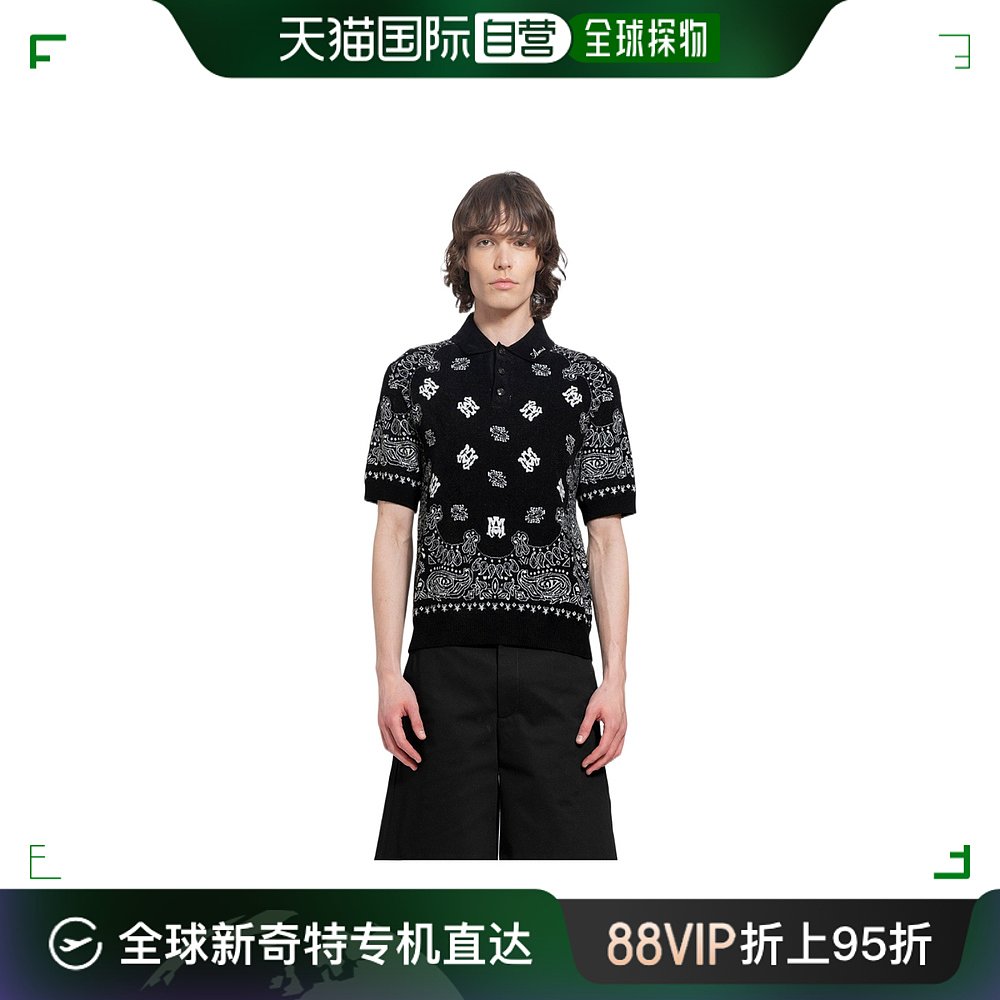 香港直邮Amiri 短袖Polo衫 PS24MKS005