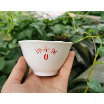 桂林油茶碗灌阳瓯子酒杯小碗瓷器带编号的筛茶锤茶全州恭城兴安