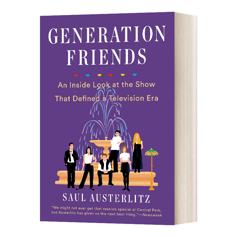 英文原版 Generation Friends 一代老友 深入了解定义电视时代的节目 老友记 索尔·奥斯特里茨 钱德勒·宾 马修·派瑞 进口书籍
