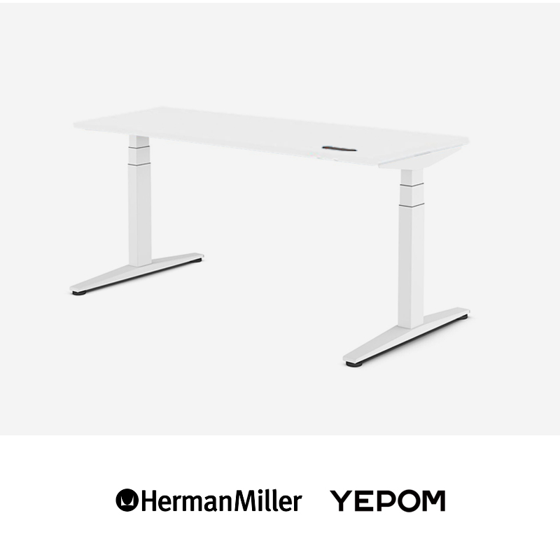 美国Herman Miller Ratio赫曼米勒电动升降桌办公桌书桌子家用