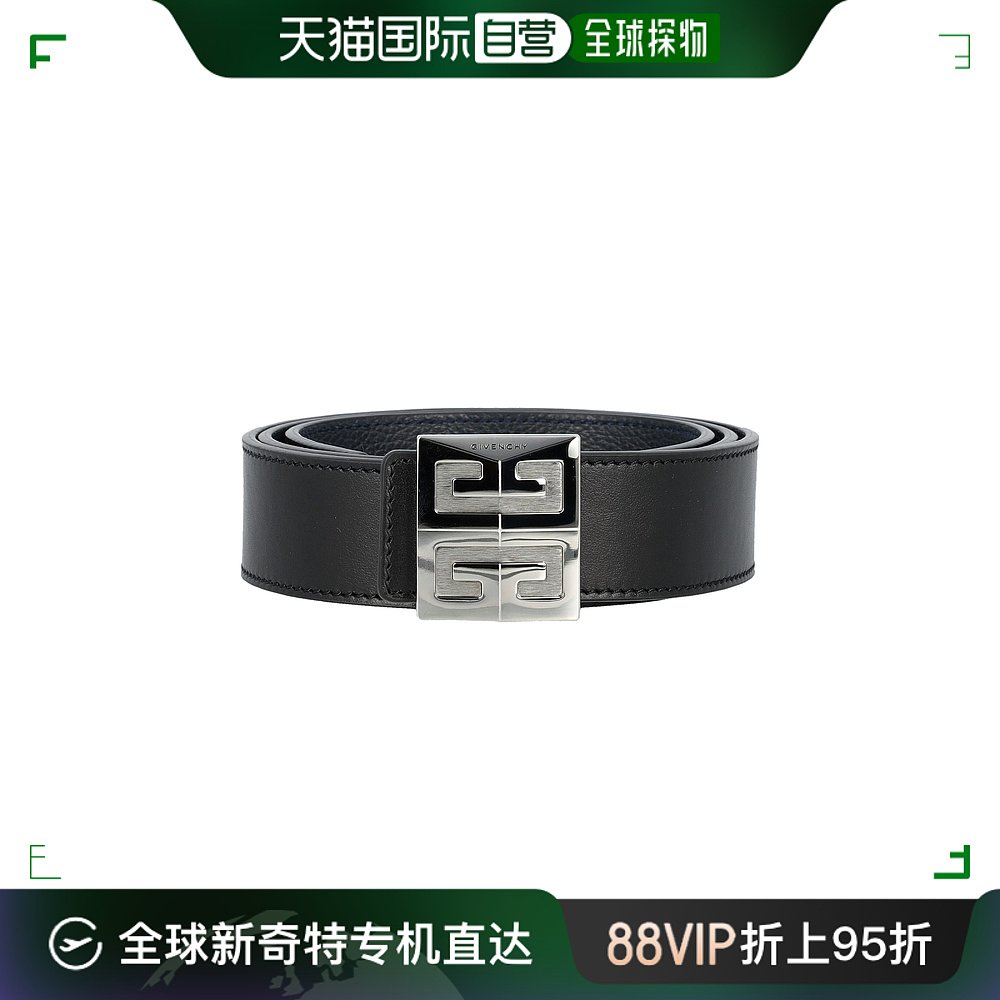 香港直邮潮奢 Givenchy 纪梵希 男士 4G 双面皮带 BK4051K18K