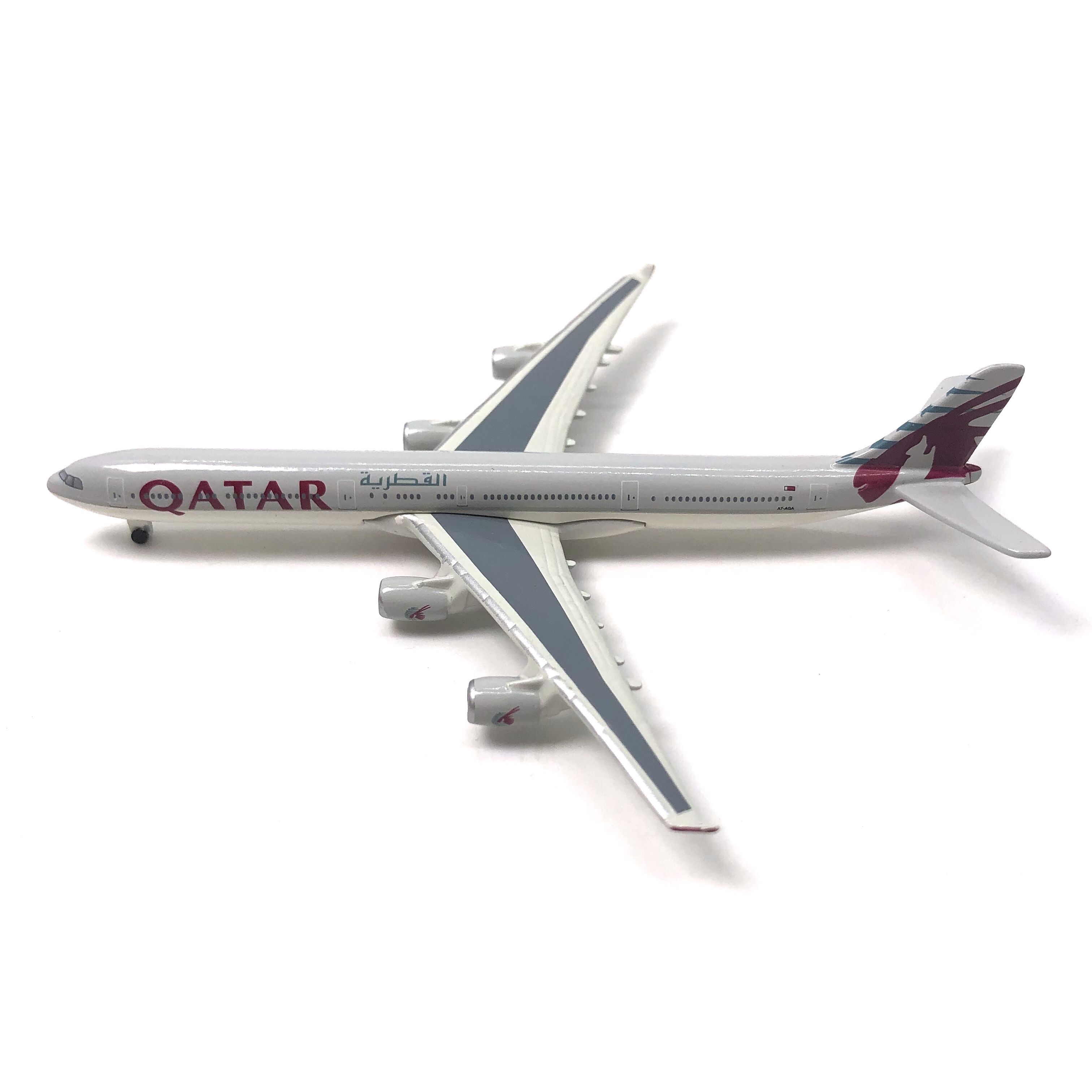 1：600SCHABAK空客A340-600卡塔尔航空客机飞机模型