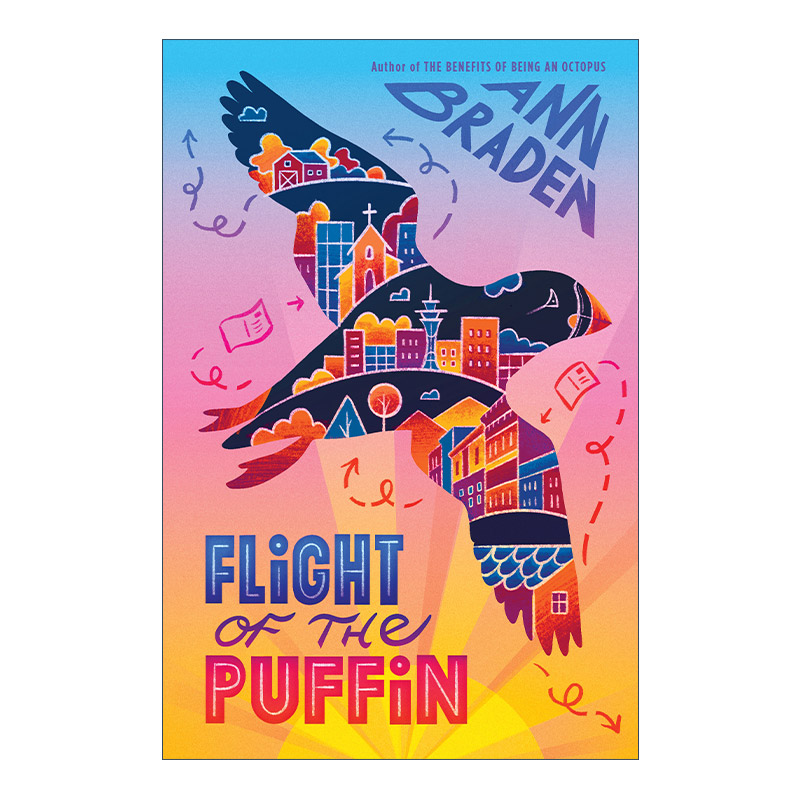 英文原版 Flight of the Puffin 海雀的飞行 青少年校园霸凌主题小说 Ann Braden 英文版 进口英语原版书籍