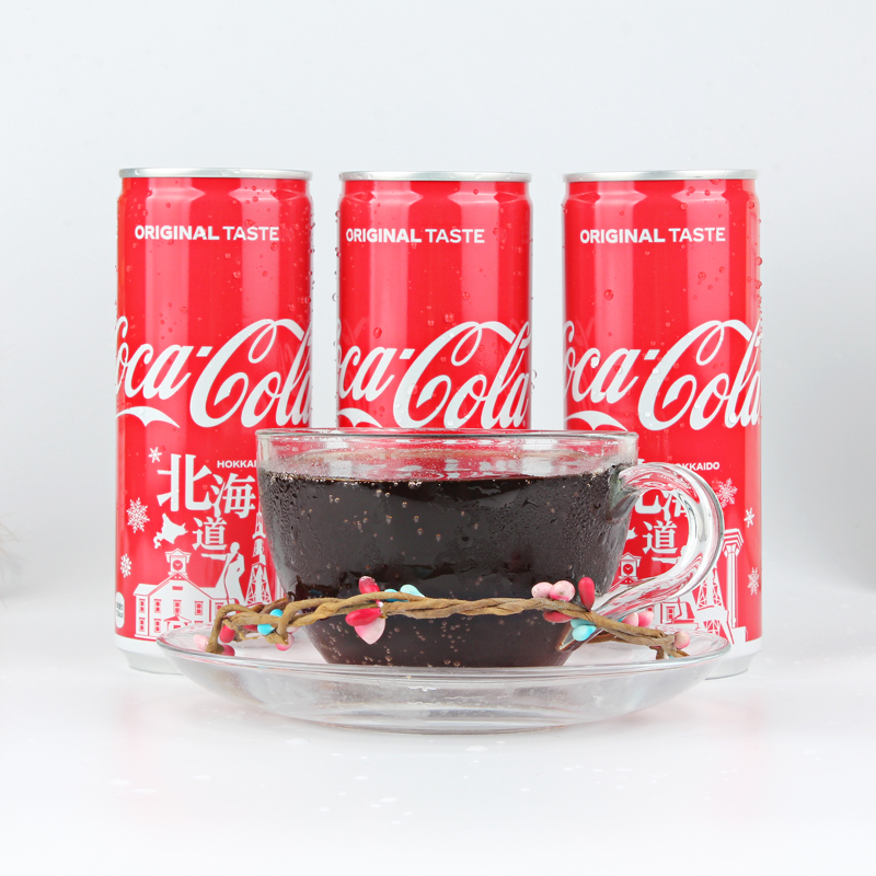 日本进口Coca－Cola北海道城市标志限量收藏版可口可乐饮料易拉罐