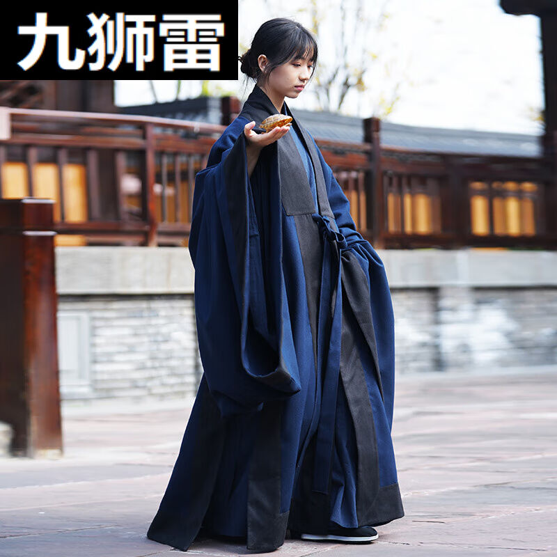 鹤氅道袍