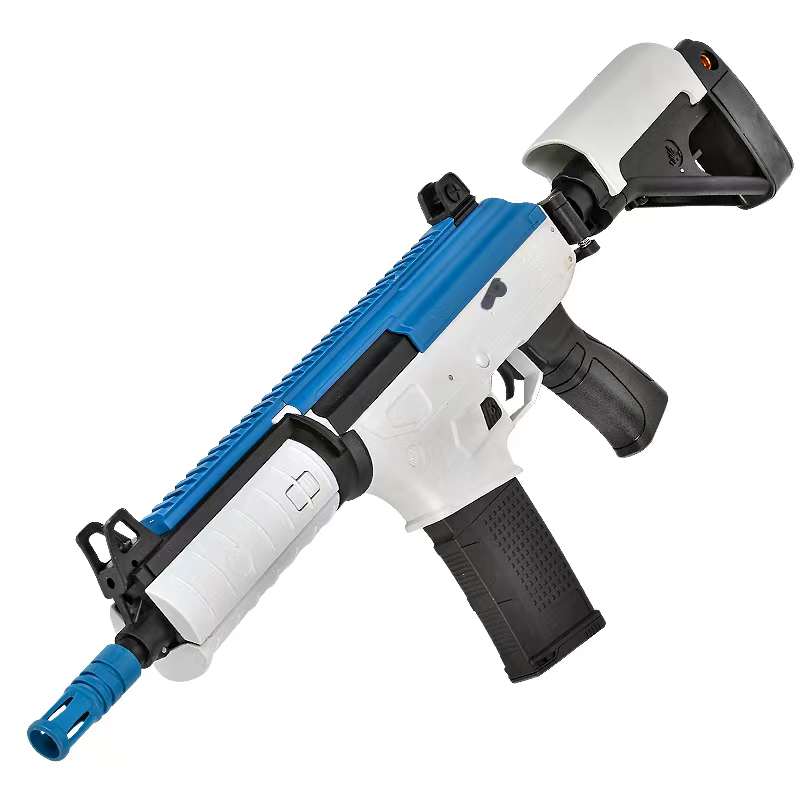 锦明J17电动连发吸盘软弹玩具全尼龙儿童玩具ace冲锋玩具枪发射器