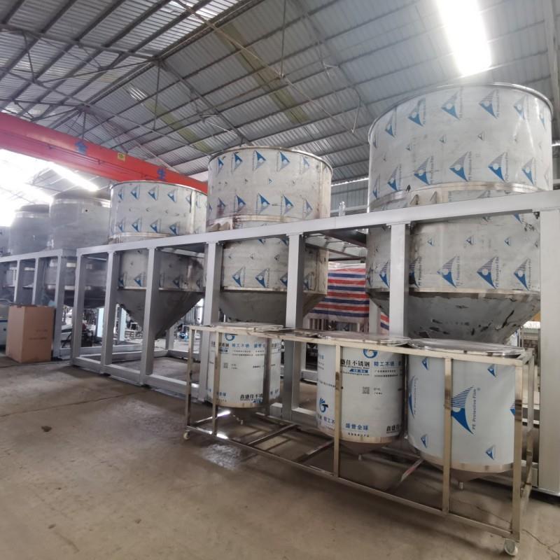 大型四罐食用精炼处理设备 ZMY能功棕榈茶油籽油精炼多生产线