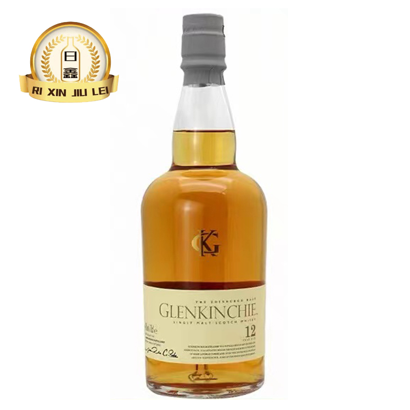 格兰昆奇12年苏格兰单一麦芽威士忌 Glenkinchie 700ml 洋酒无盒