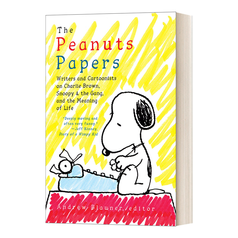英文原版 The Peanuts Papers 史努比抱抱 写給查理．布朗和他的朋友們 精装 英文版 进口英语原版书籍